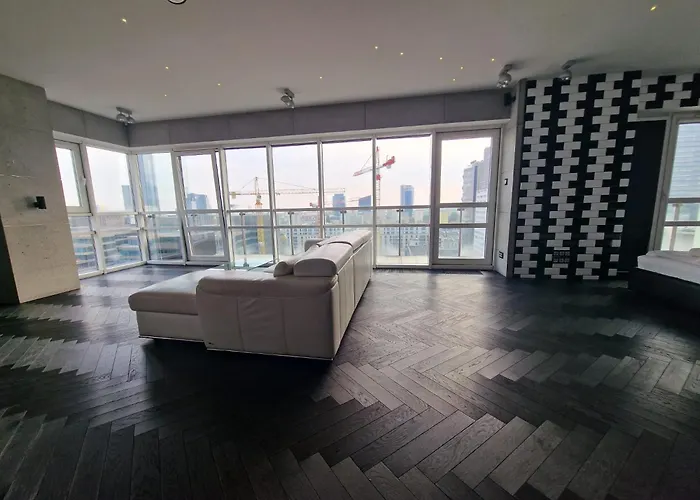 Appartement Black Pearl - Amazing View, 130 Sqm Warschau
