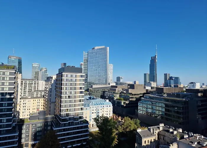 Black Pearl - Amazing View, 130 Sqm Warschau