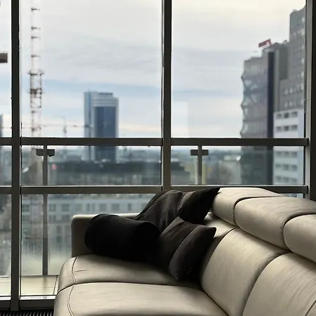 Black Pearl - Amazing View, 130 Sqm * Βαρσοβία